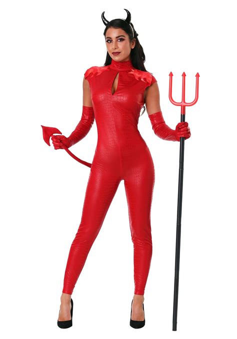 red devil costume women's